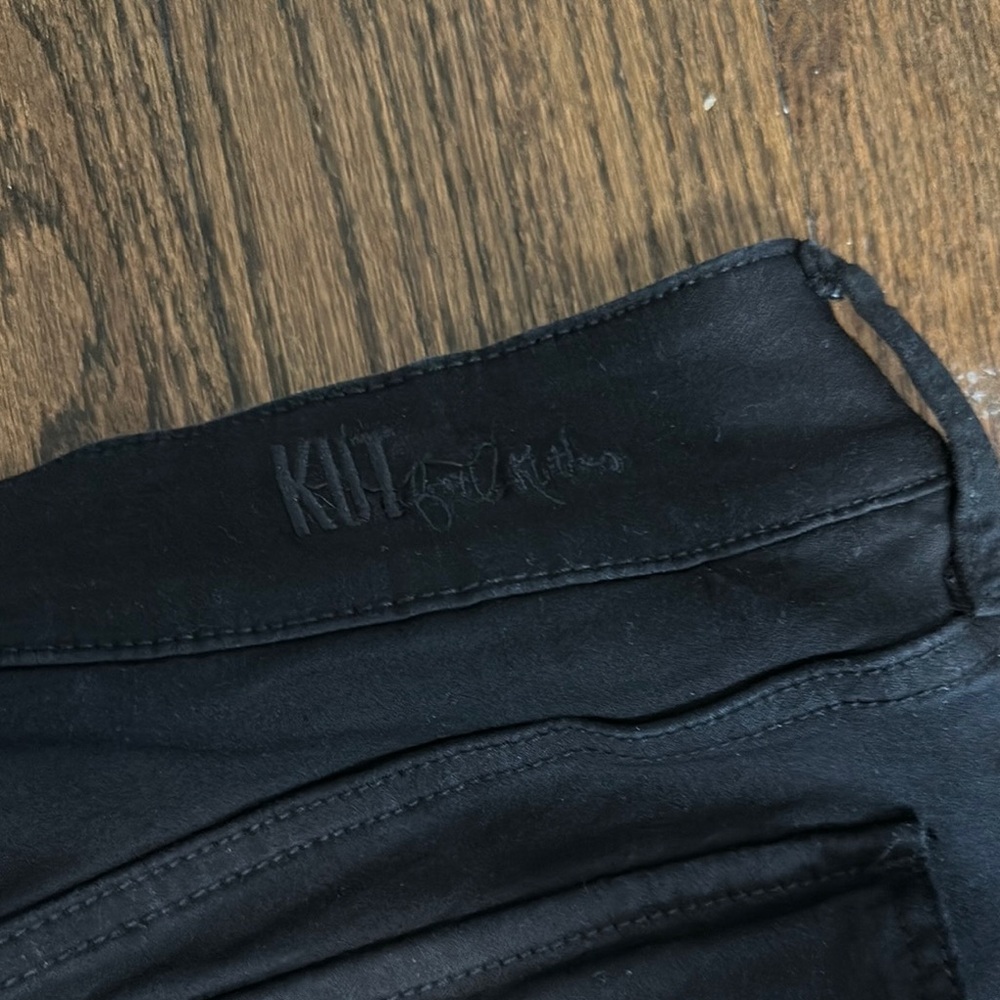 NWOT Kut From The Kloth Deep Black Nicole Bootcut Flare Jeans 16 - Picture 13 of 14
